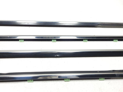 09-12 Hyundai Genesis Door Window Belt Seal Molding 4pcs OEM Sedan