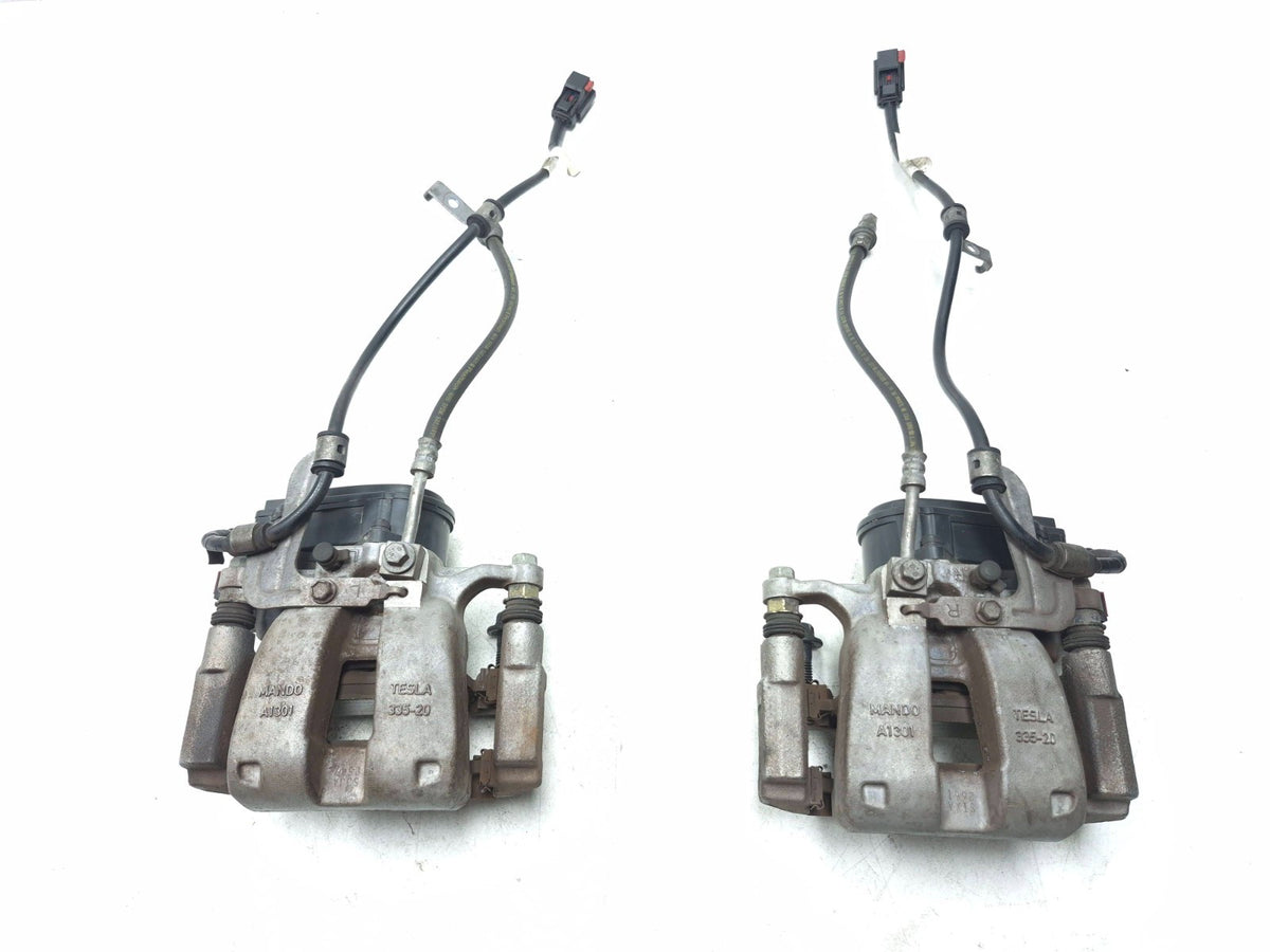 2020 Tesla Model 3 Y Rear Brake Caliper Left & Right OEM