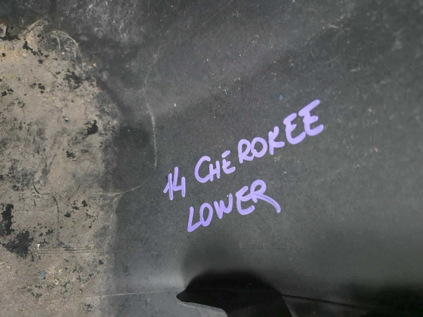 2014 Jeep Cherokee Rear Bumper Lower Cover Panel OEM