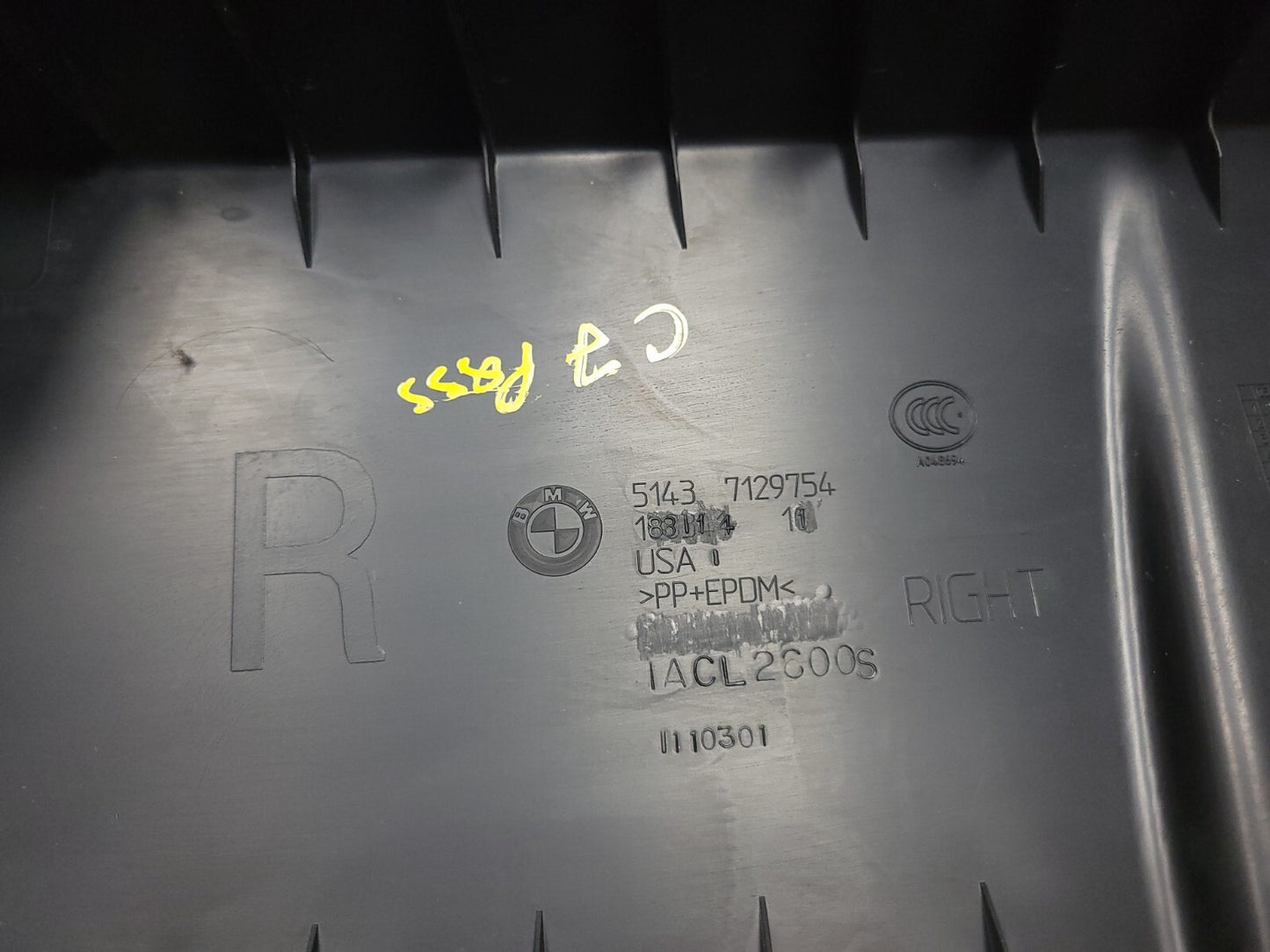 2007 - 2013 BMW X5 E70 B Pillar Lower Trim  Left & Right 2pcs OEM