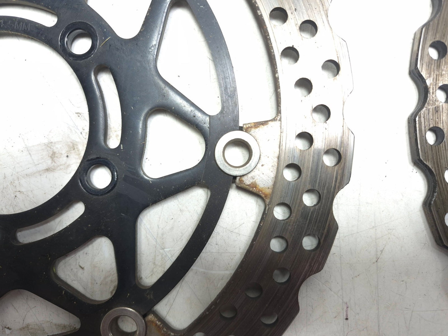 2009 Kawasaki Concours 14 Zg1400 Front Brake Rotor Disc Left & Right Pair OEM