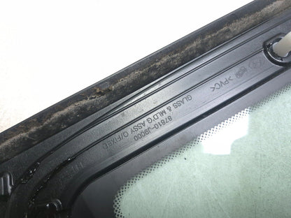 2019 Hyundai Kona Rear Quarter  Window Glass Driver Side Left OEM