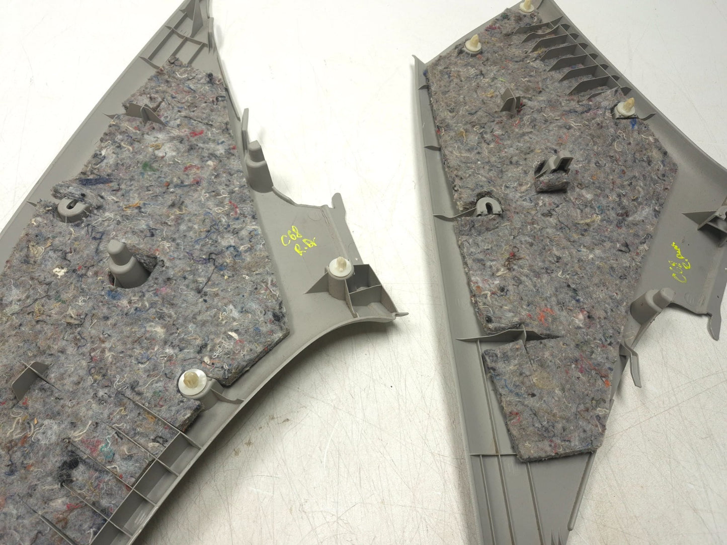 2007 Toyota Corolla Rear C Pillar Trim Cover Left & Right Pair OEM