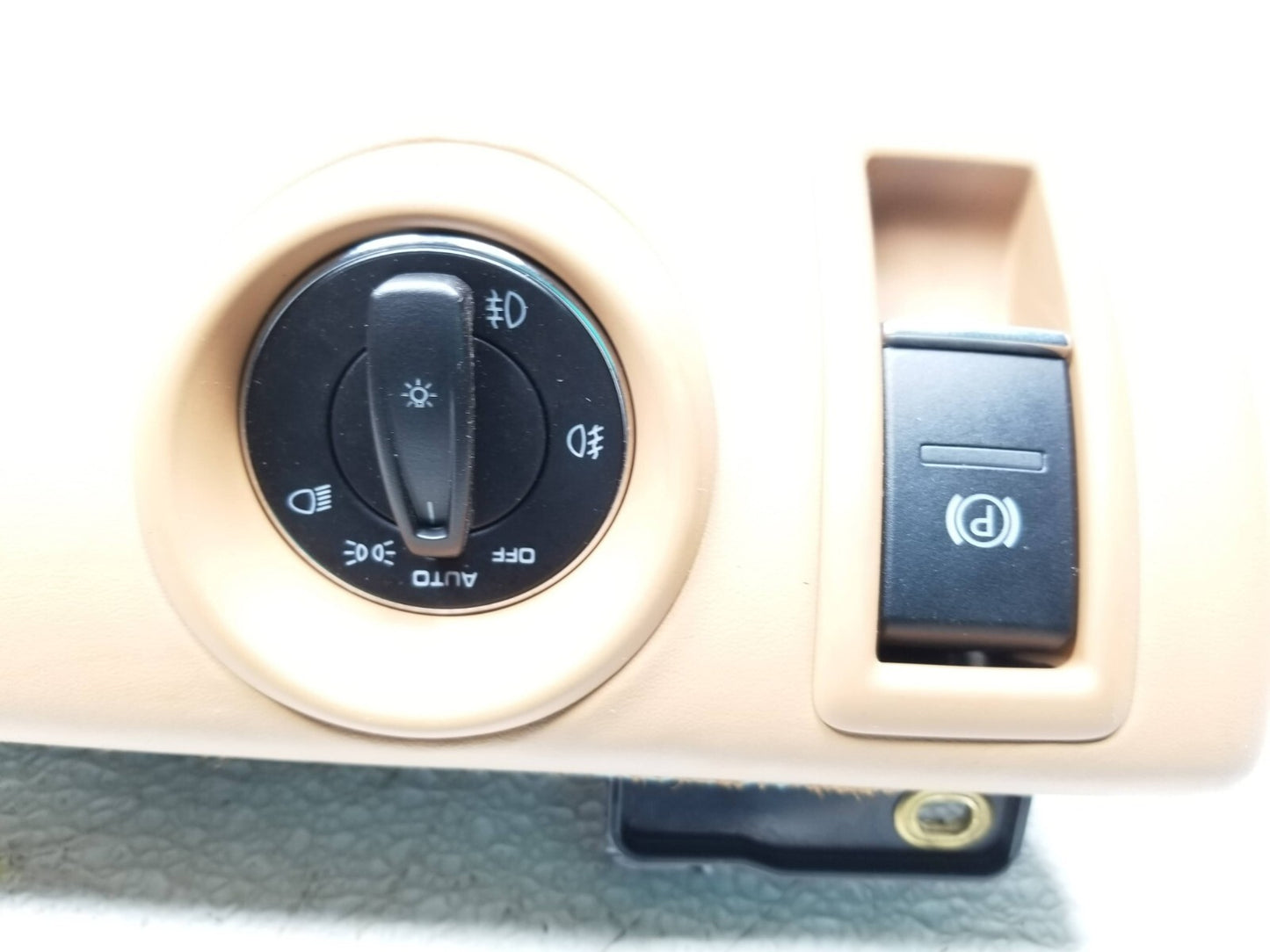 2013 Porsche Cayenne Driver side Lower Dash Panel Cover Trim OEM