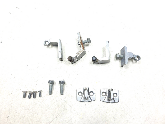 2007 - 2013 BMW X5 X6 E70 Door Hinge W/ Striker Front & Rear Driver Side OEM