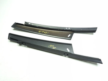 2011 BMW 750li Front Door Pillar Applique Molding Left & Right OEM