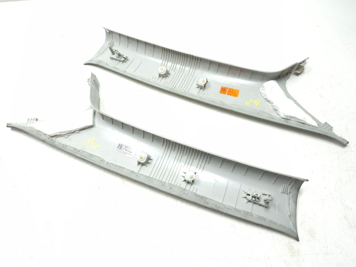 2018 Tesla Model 3 A Pillar Trim Upper Left & Right OEM