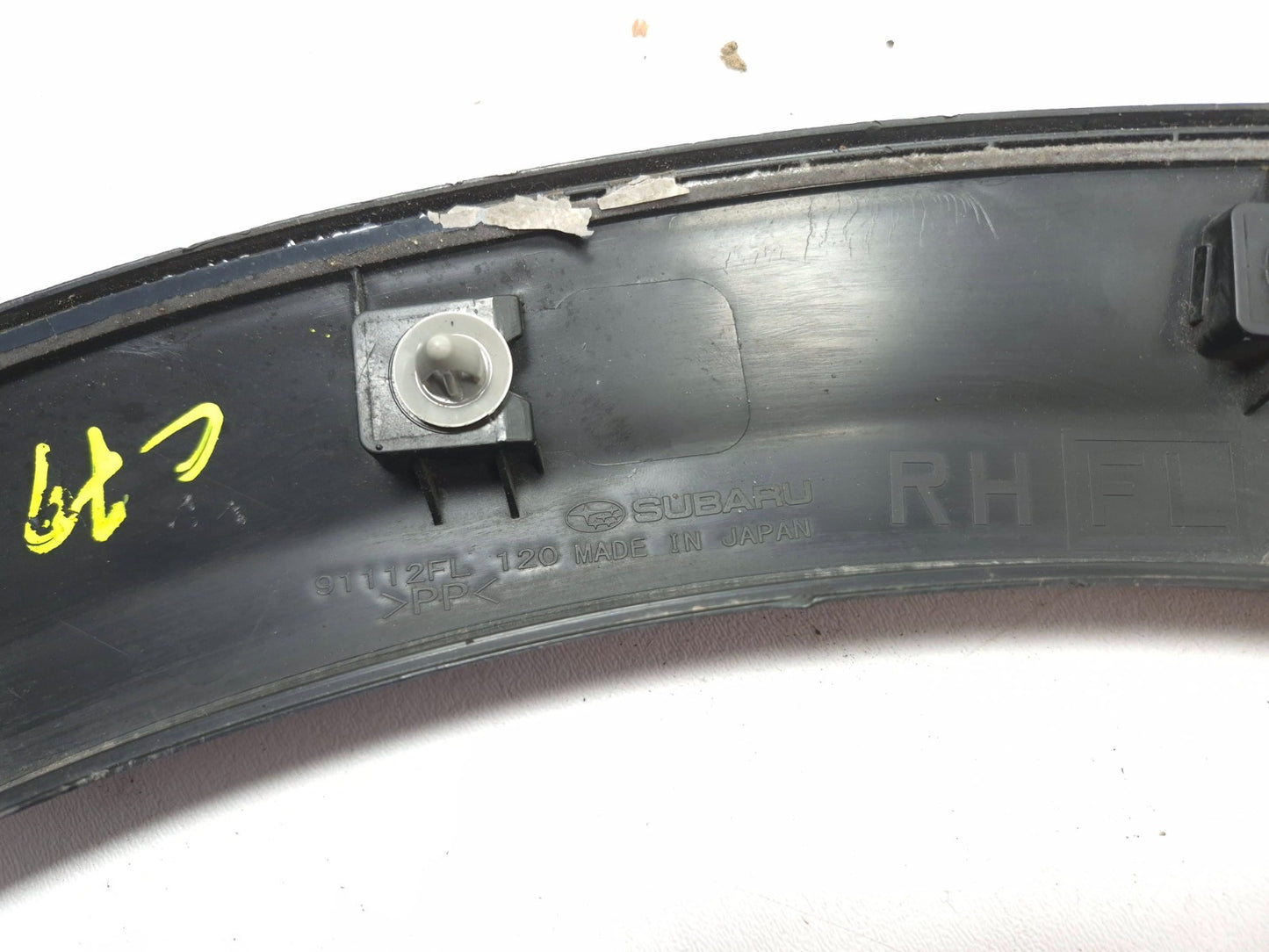 2022 Subaru Crosstrek Front Rear Wheel Arch Molding Trim Passenger Side Pair OEM