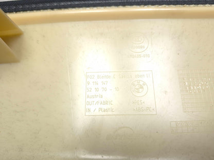 2012 BMW 750li A B C Pillar Cover Trim Panel 8pcs Oem✅