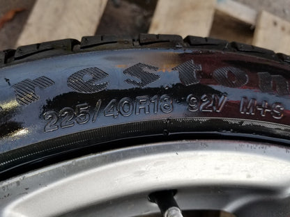 2011 Scion Tc Wheel Rim W/ Tire Firestone 225/40r18 OEM