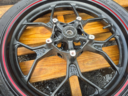 2016 Yamaha R3 Yzfr3 Wheel Rim W/tire Front & Rear Pair OEM