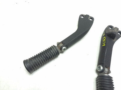 2008 Harley-davidson Dyna Fat Bob Fxdf Rear Foot Peg & Mount Bracket Lh & Rh OEM