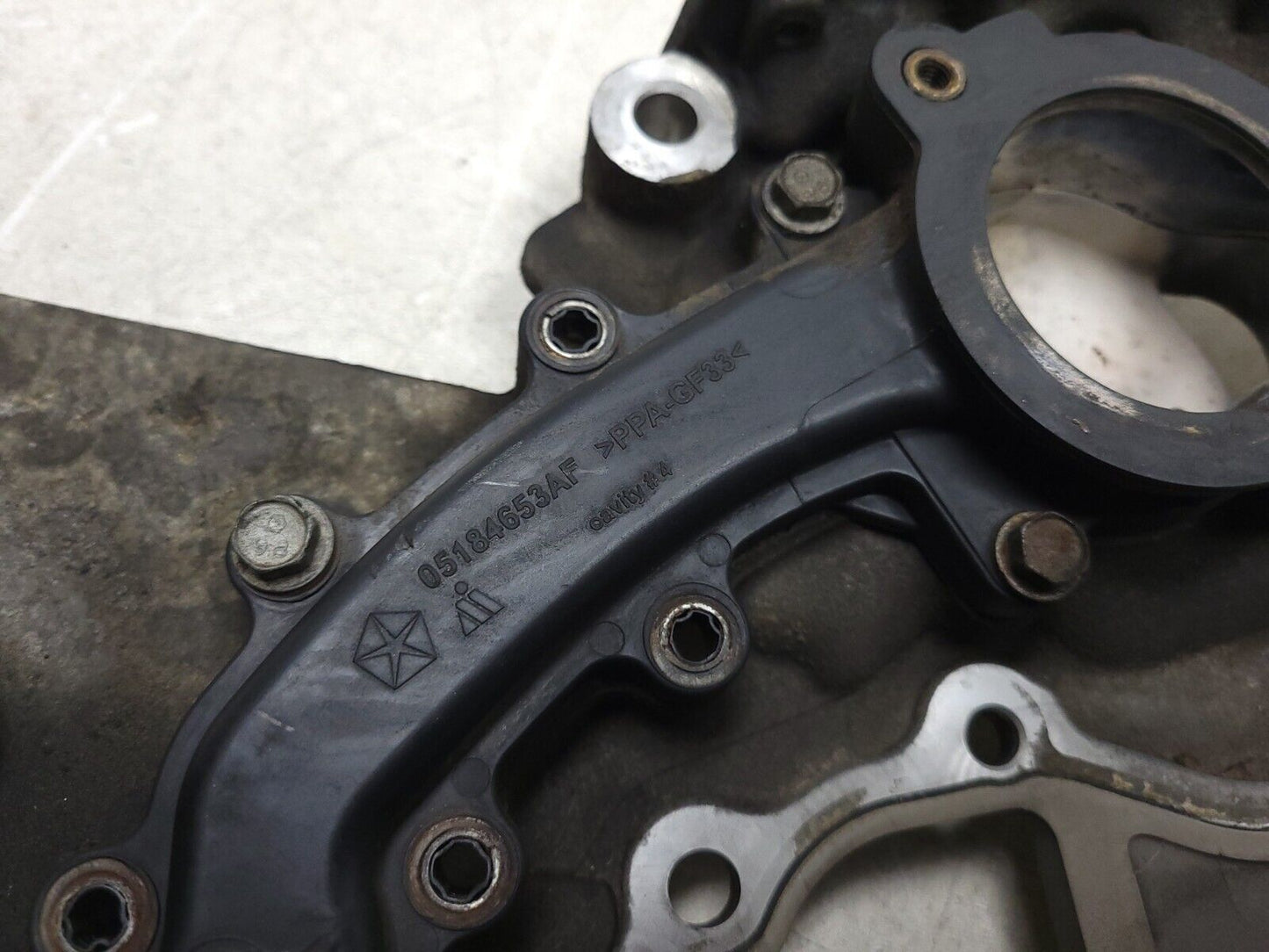 2010 - 2020 Dodge Grand Caravan Timing Chain Cover 05184318ai 3.6l OEM