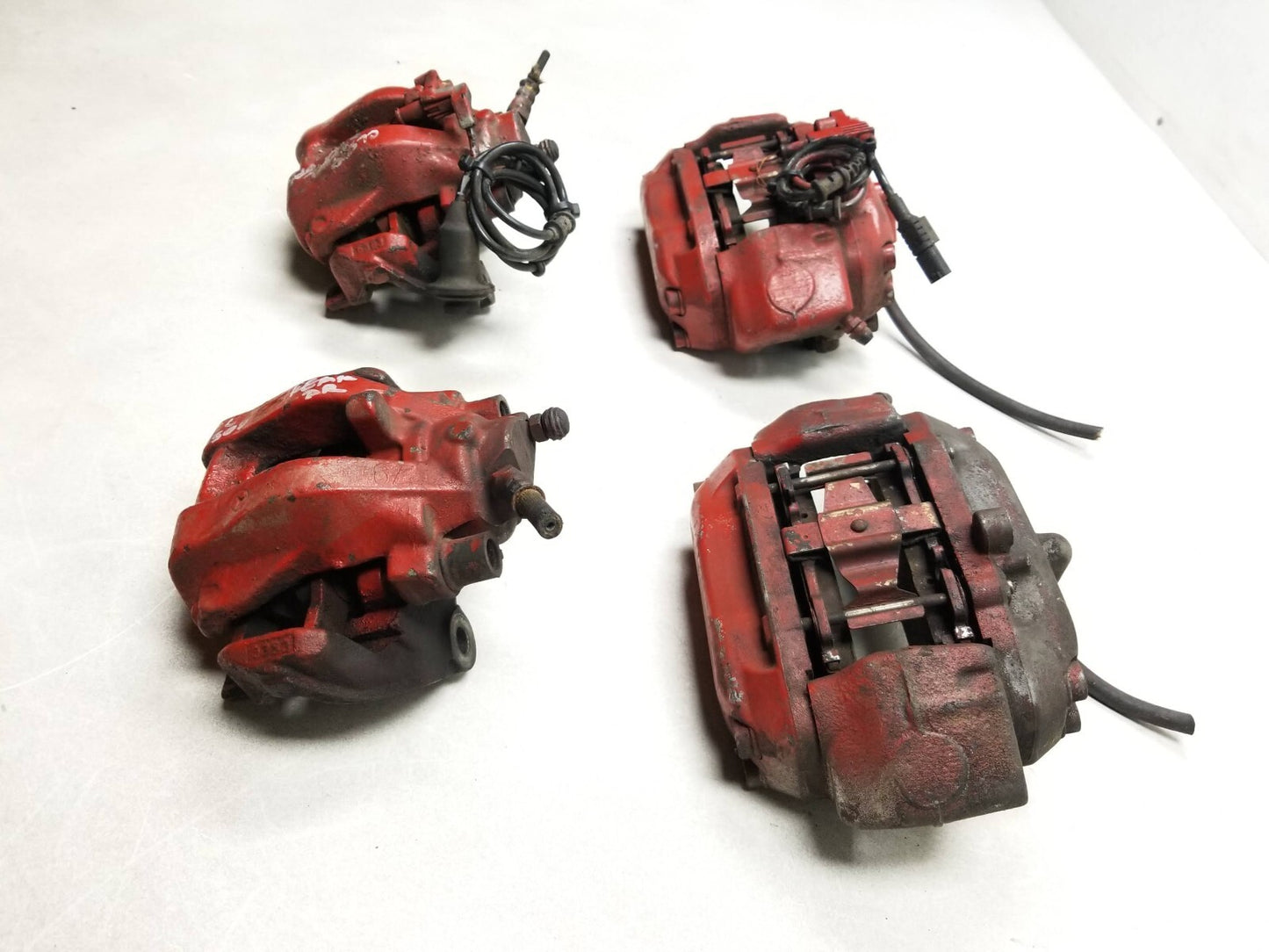 2004 Mercedes CL500 Brake Caliper Front & Rear 4pcs OEM
