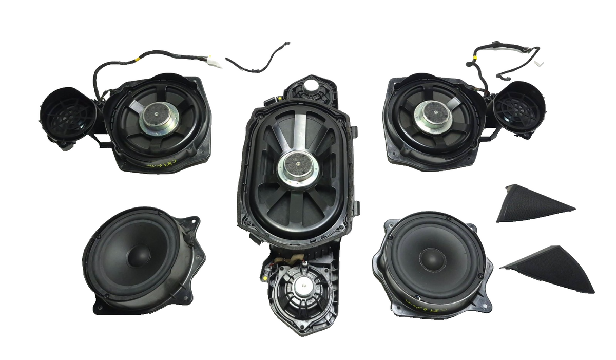 2011 Mercedes S400 W221 Audio Sub Woofer Speaker Tweeter 7pcs OEM