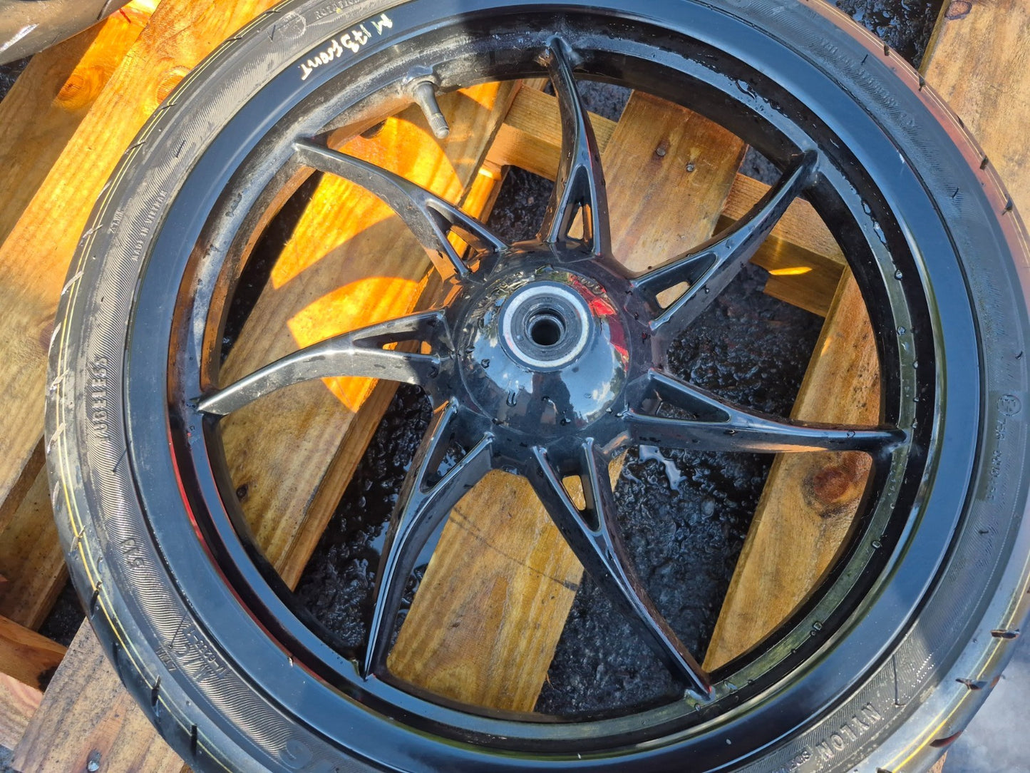 2022 Piaggio Liberty 150 Wheel Rim W/tire Front & Rear Pair OEM