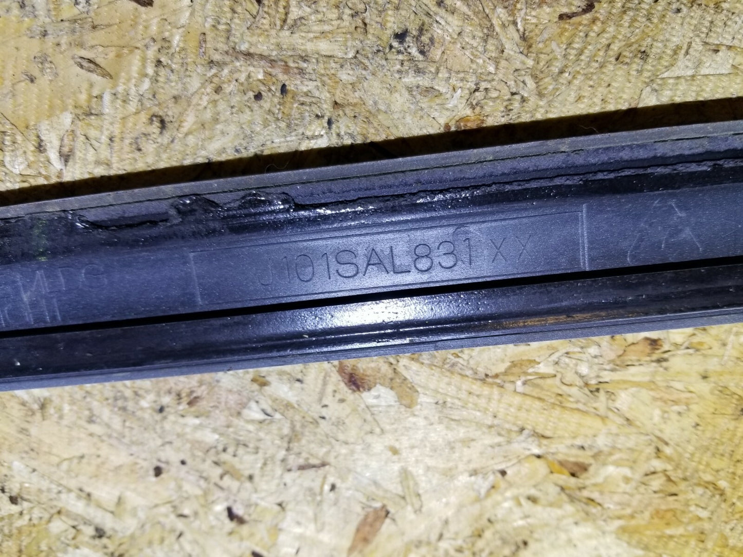 2017 Subaru Legacy Door Side Molding Rear Passenger Side Right OEM