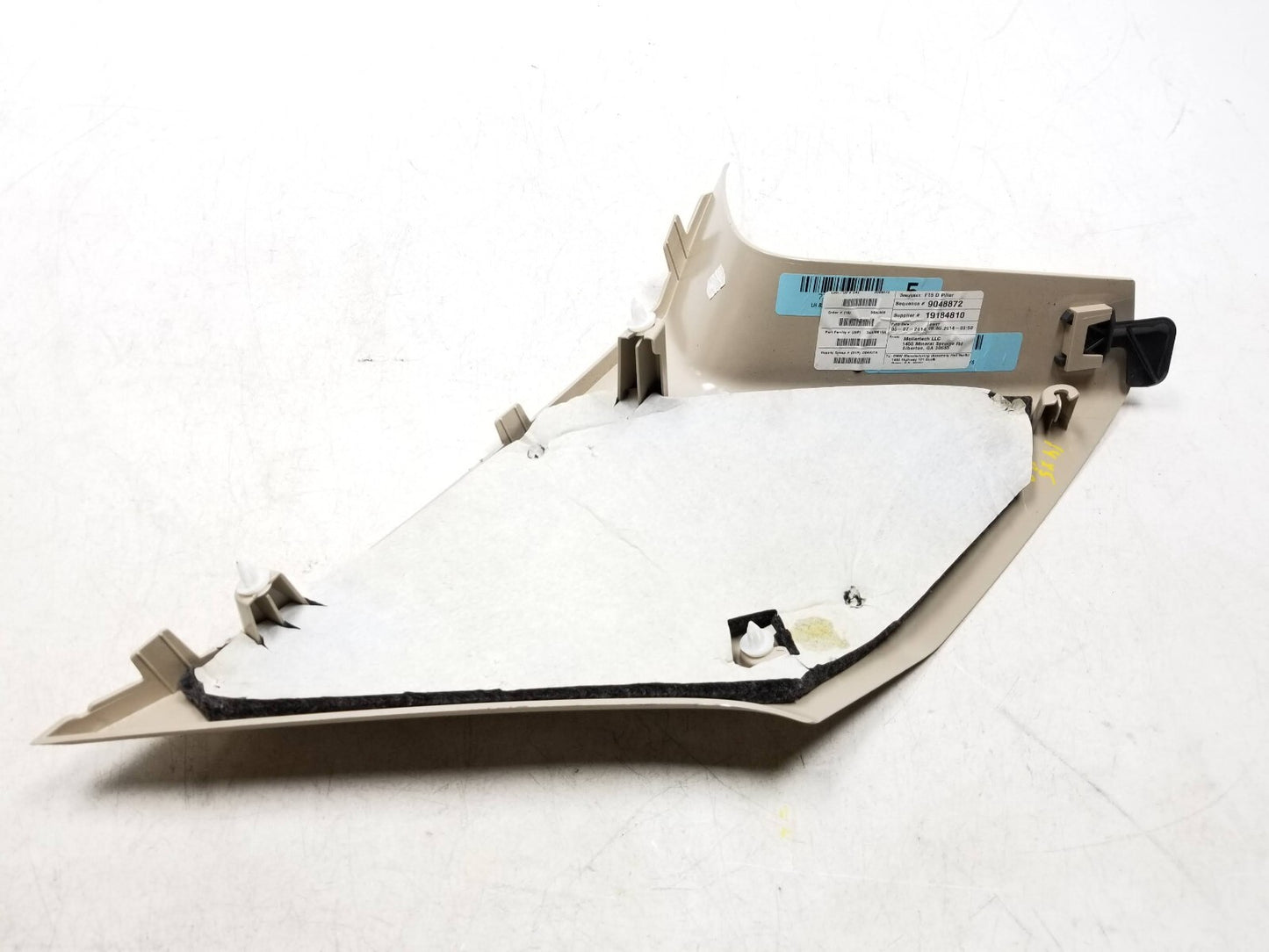 2014 BMW X5 D Pillar Trim Panel Cover OEM