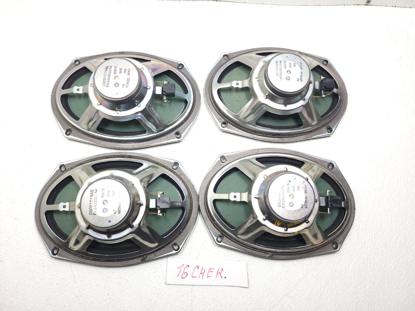 14 15 16 17 18 Jeep Cherokee Door Speaker 4pcs OEM