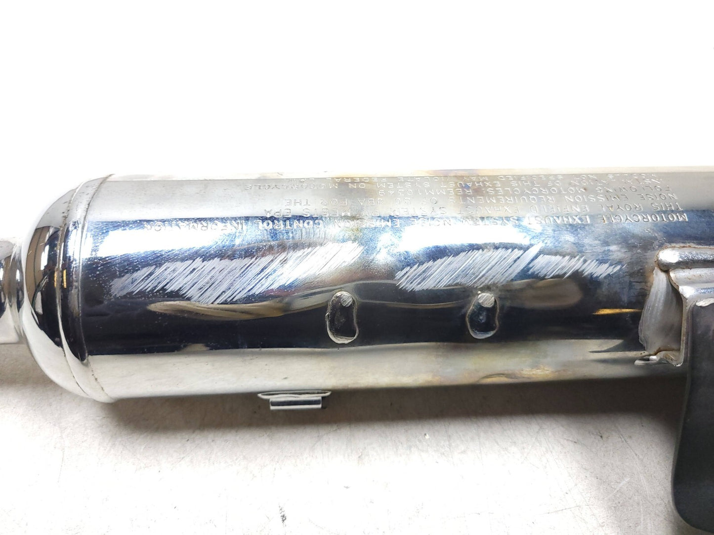 2024 Royal Enfield Bullet 350 Exhaust Muffler OEM