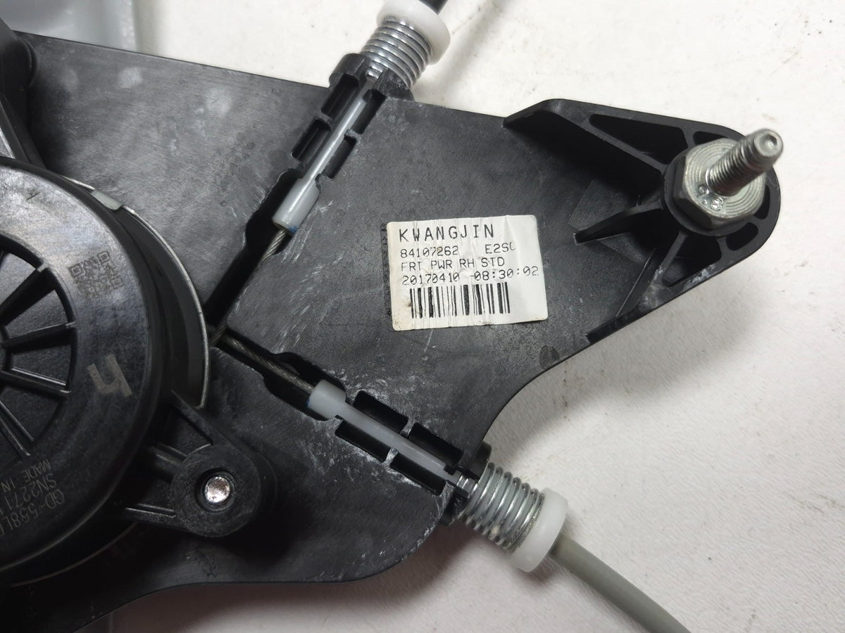 2017 Chevrolet Malibu Front Window Regulator & Motor Passenger Side Right OEM