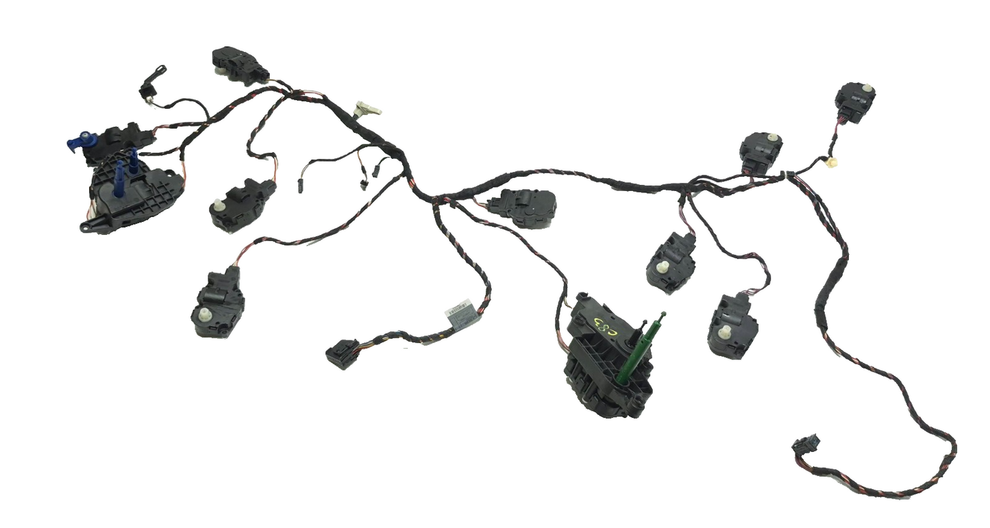 2011 BMW 750li HVAC A/c Heater Wiring Harness & Flap Motors Actuators OEM