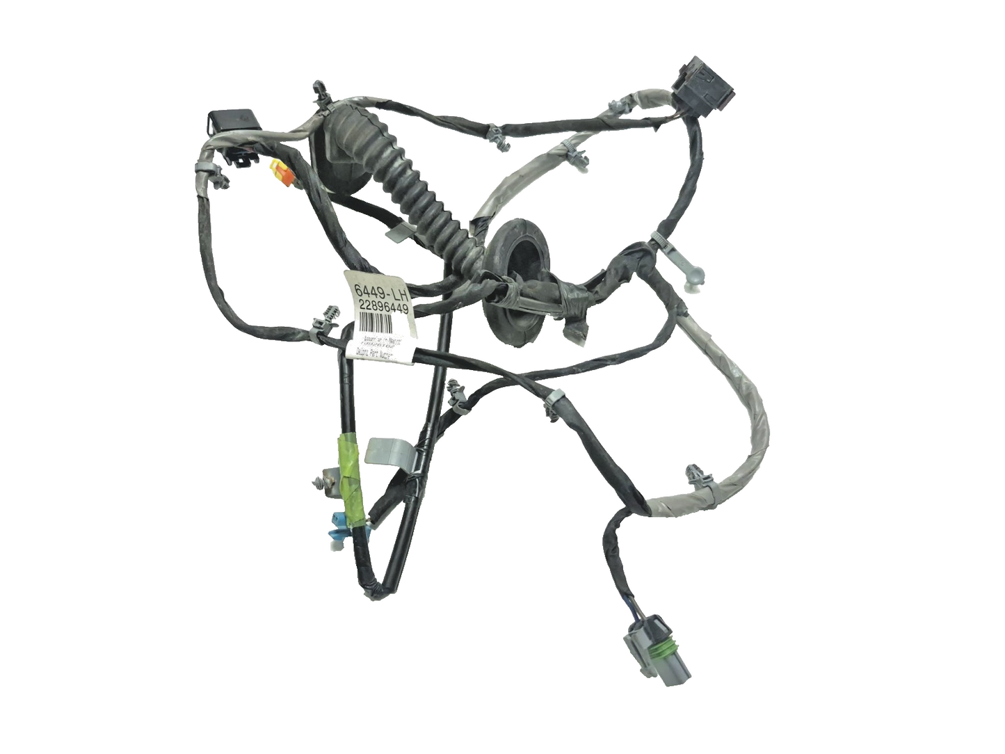 2013 Cadillac Escalade Rear Door Wire Harness Driver Side Left OEM