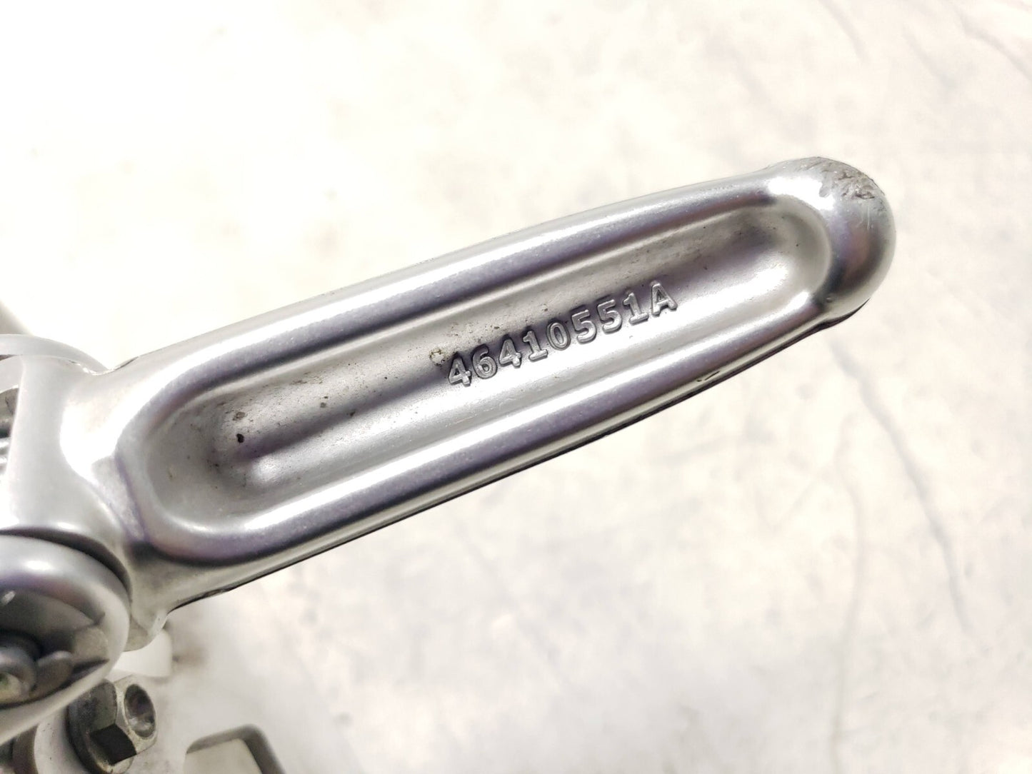 2008 - 2010 Ducati 848 Front Foot Peg W/ Bracket Left & Right OEM