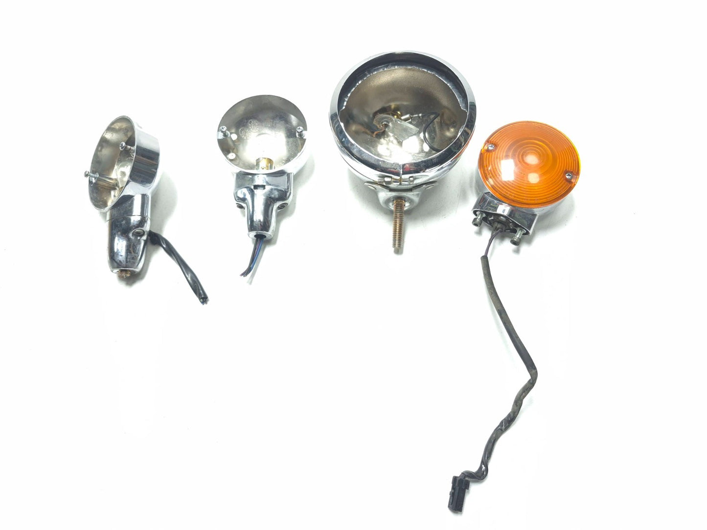 2002 Harley Davidson Touring Road King Turn Sighal & Headlight Housing 4 Pcs OEM