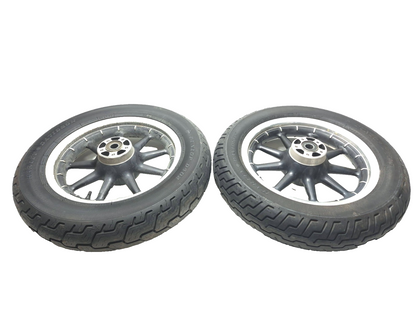 2002-2008 Harley-davidson Electra Glide Flht Wheel Rim & Tire Front & Rear