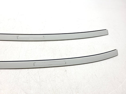 13-18 BMW 330xi F30 Sedan Roof Rack Rail Molding Trim Pair White OEM ✅