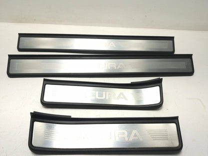 2008 Acura Tl Type-s Door Sill Trim Scuff Plate Rear & Front 4 Pcs OEM