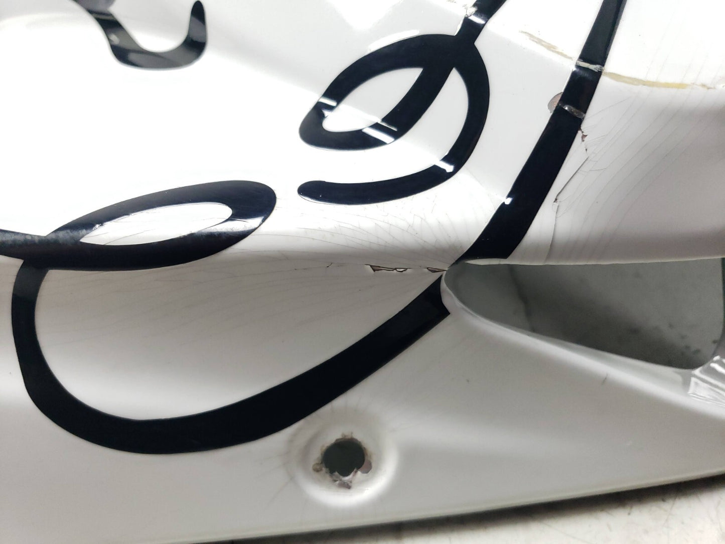 2008 - 2010 Ducati 848 Right Side Mid Upper Fairing Cover Panel OEM