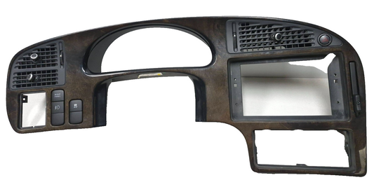 2007 Saab 9-5 Dashboard Cluster Bezel Center Console Panel OEM