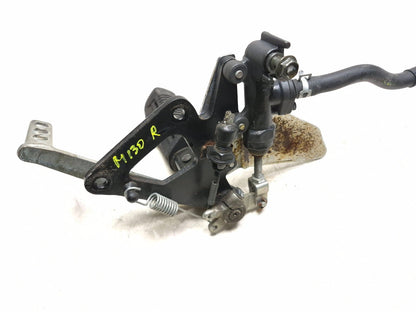 2006 Suzuki Gs 500fk Rear Brake Master Cylinder W/ Right Footrest Assy OEM