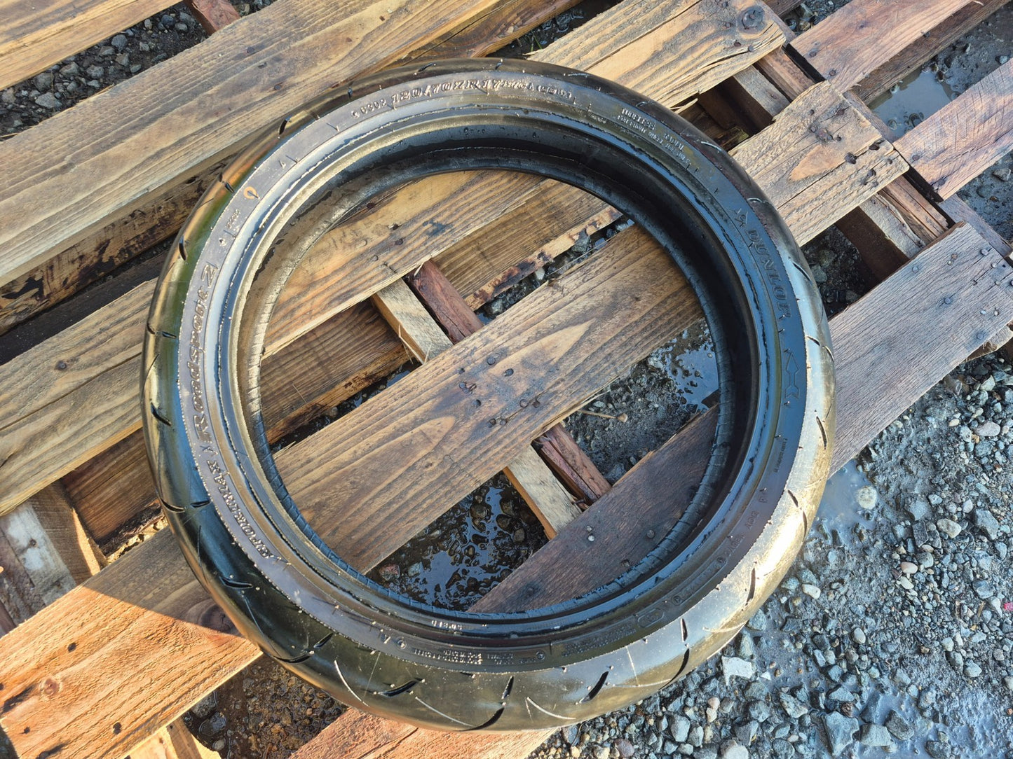 Tire Dunlop Sportmax 120/70 Zr17 M/c 58w