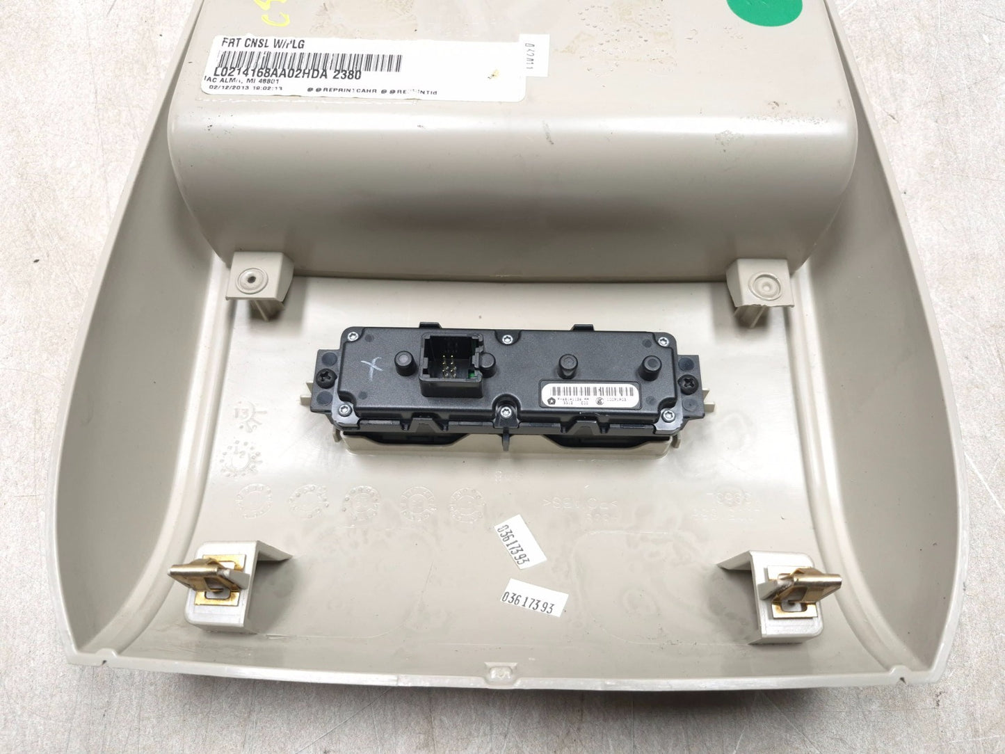 2013 Dodge Grand Caravan Roof Overhead Dome Light Lamp Oem✅
