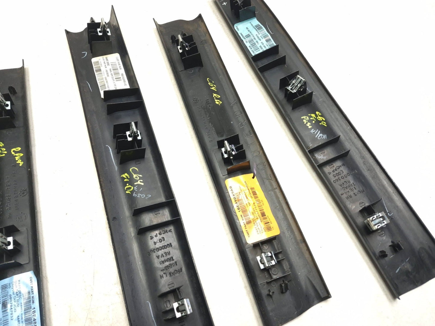 2017 Dodge Journey Sill Scuff Trim Cover Front & Rear 4 Pcs OEM