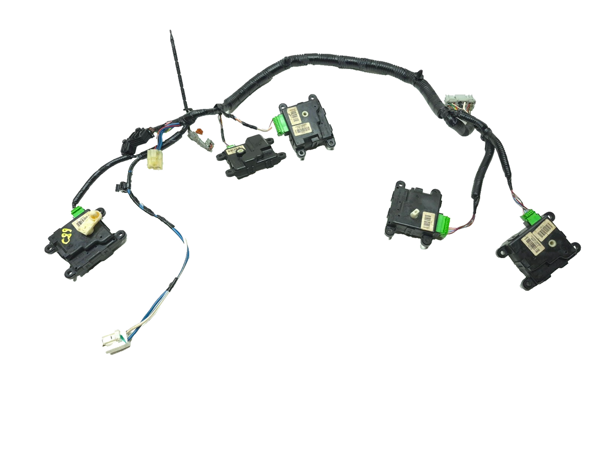 2004-2008 Acura Tl HVAC Actuator Flap Motor & Wire Harness OEM