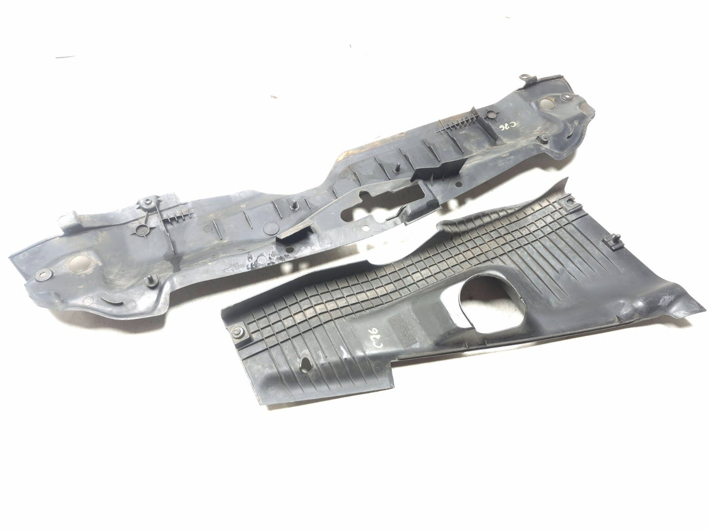 2008 Acura Tl Front Upper Radiator Support Panel Cover 2pcs OEM