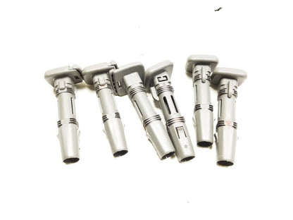 2011 - 2013 Kia Sportage Rear Seat Headrest Guide Sleeve 6pcs OEM