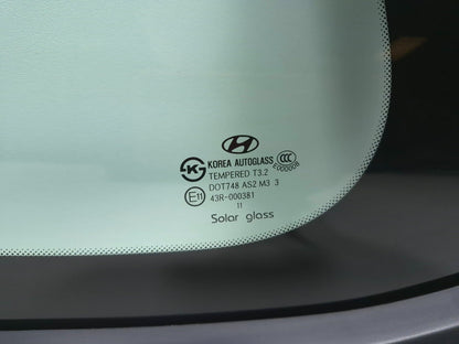 2013 Hyundai Genesis Coupe Quarter Vent Glass Rear Passenger Side Right OEM