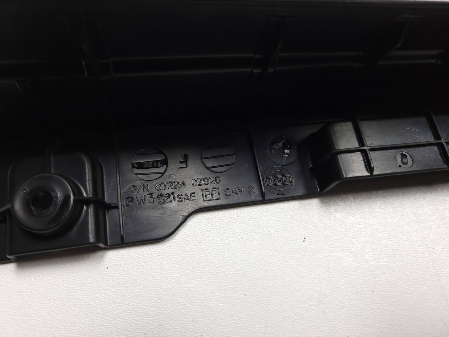 2004 - 2008 Nissan Maxima Front Seat Side Trim Cover Driver Left 7pcs OEM