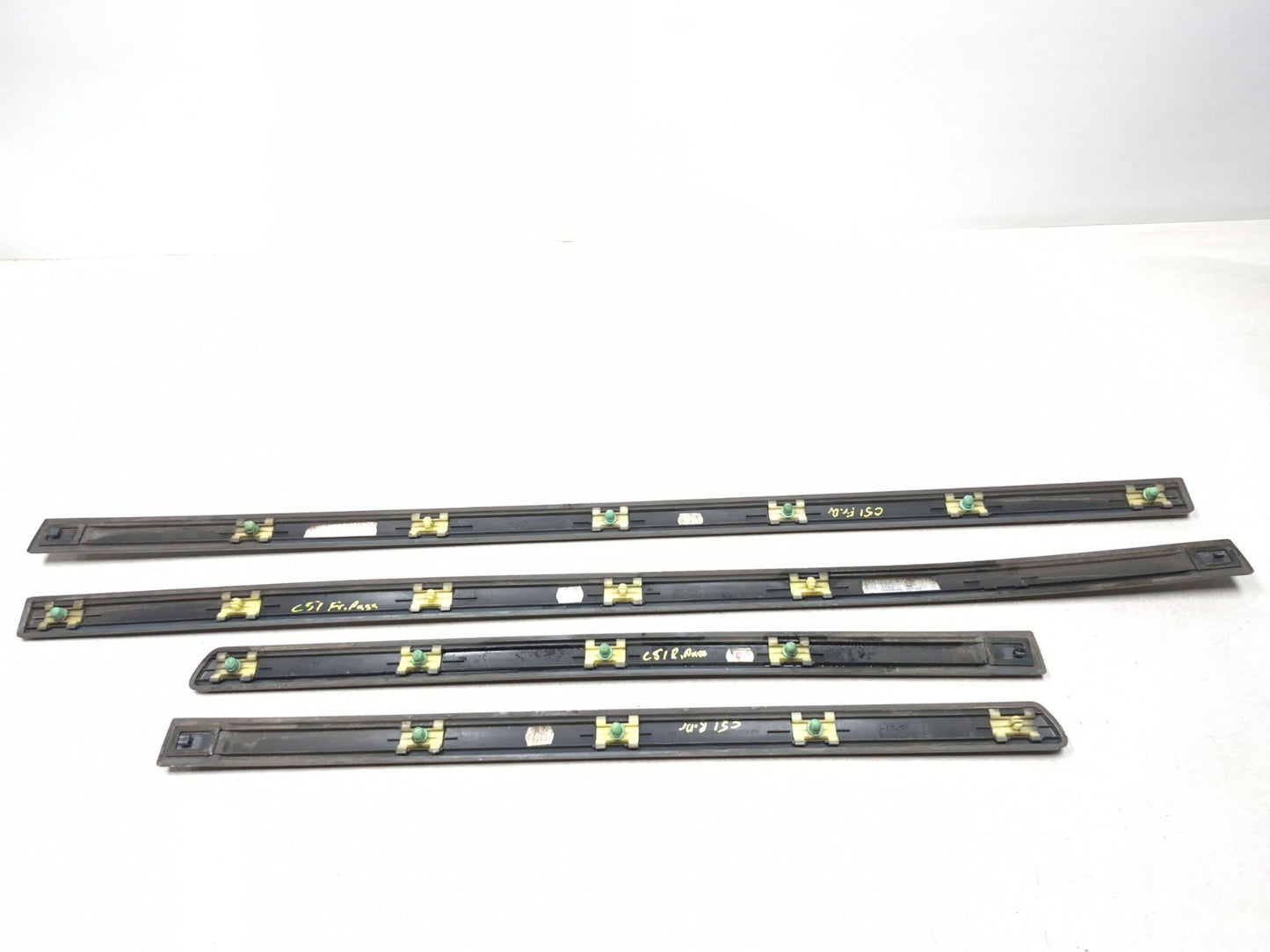 2007 Saab 9-5 Aero Door Body Trim Molding Strip 4pcs OEM