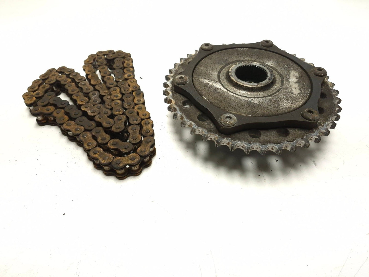 2000 Triumph Sprint St Rear Sprocket & Drive Chain Pair OEM