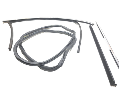 2011 Volkswagen Tiguan Front Door Weatherstrip Seal Passenger Side Rh 4pcs OEM
