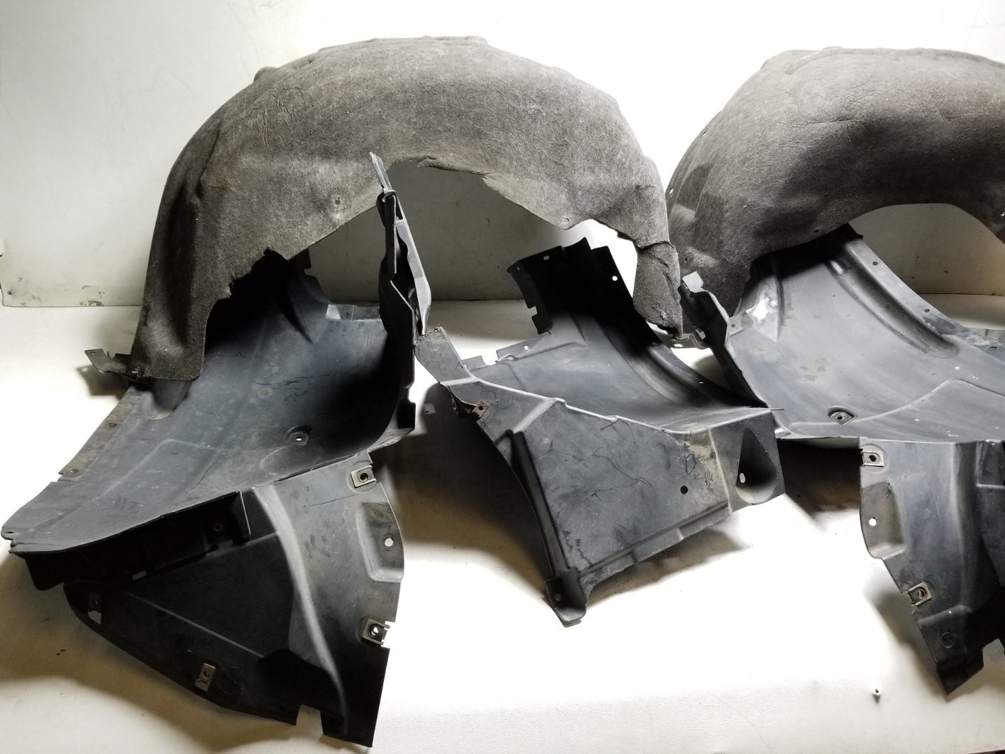 2007-2013 BMW X5 E70 Fender Liner Splash Front & Rear 4pcs OEM