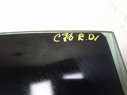 2008 Acura Tl Rear Door Window Glass Driver Side Left OEM