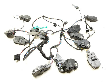 2014 BMW X5 F15 HVAC Flap Vent Actuator Servo Motor & Wire Harness OEM