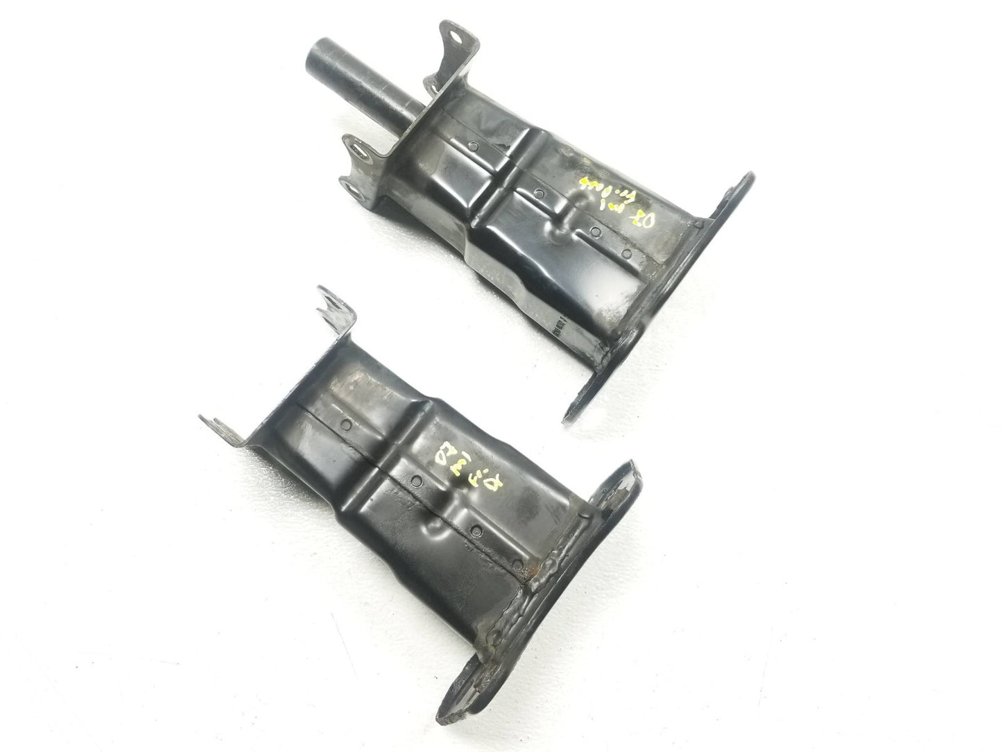 2007 Mercedes W164 Ml Ml500 Front Bumper Reinforcement Bracket Pair OEM
